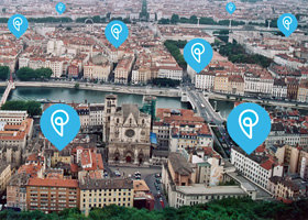 Network parking Onepark Paris